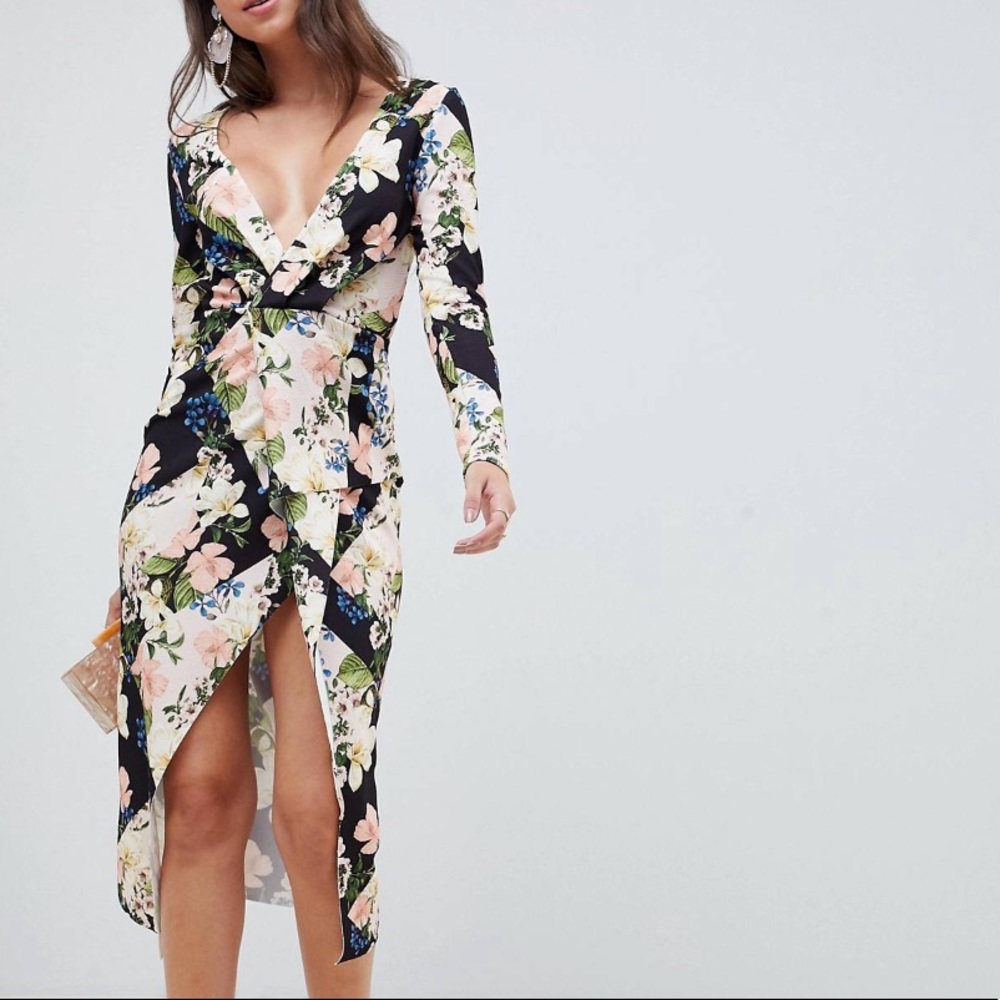 asos floral dress/ never worn !